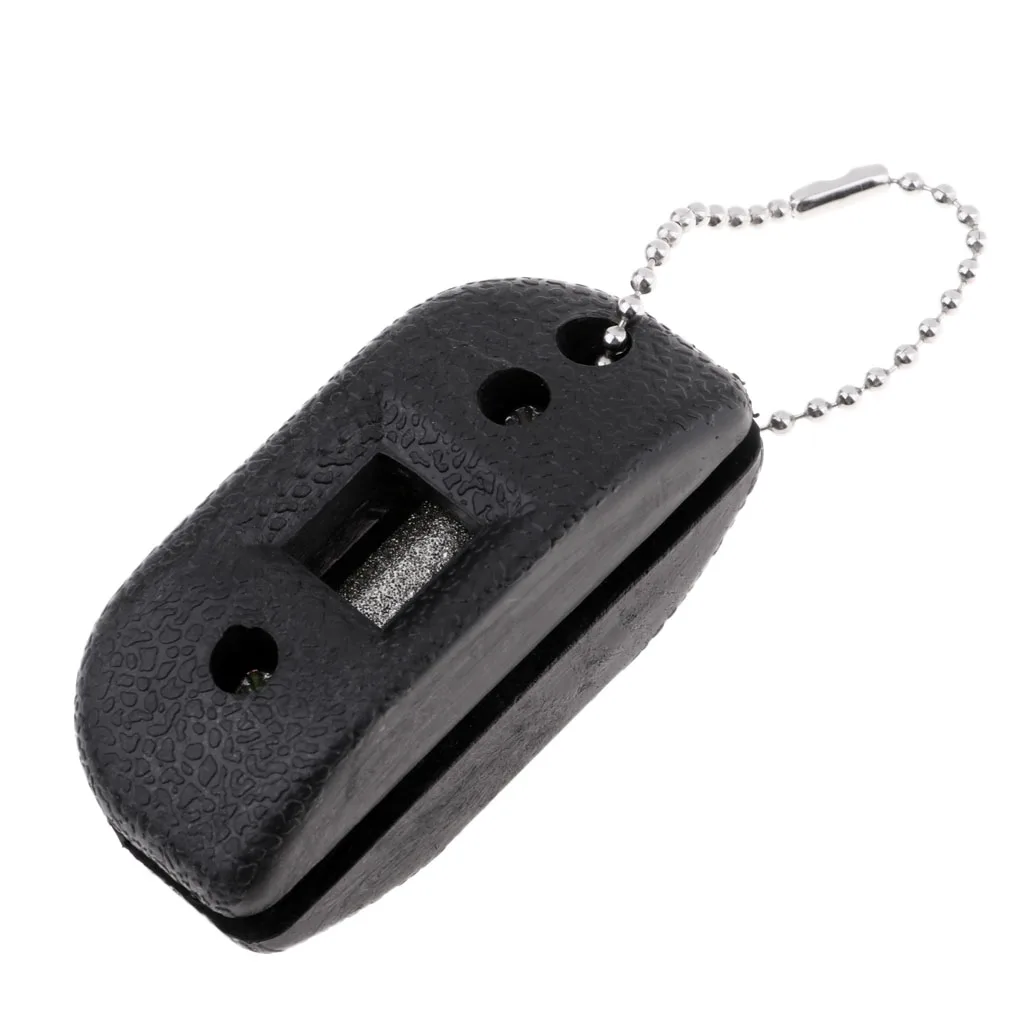 Sandstone Ice Hockey Shoe Skate Blade Sharpener with Storage Bag for Ice Hockey Skate Speed Skate Player Skate Accessories Tools