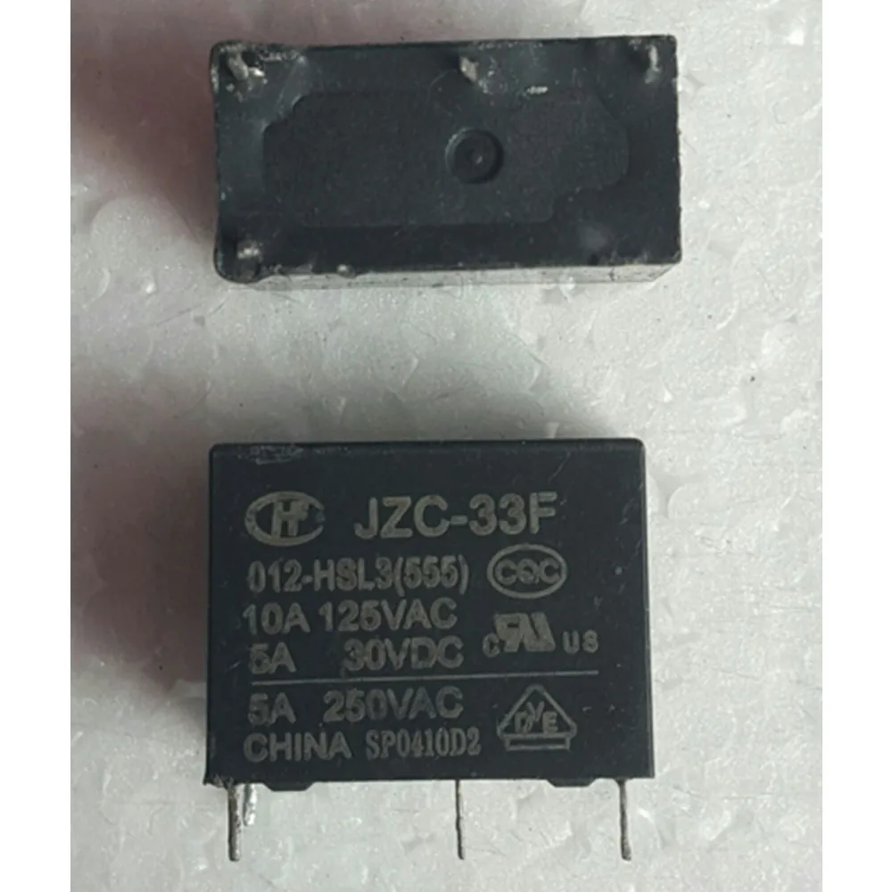 

Бесплатная доставка, оптовая продажа, 10 шт./Лот, реле JZC-33F-012-HSL3