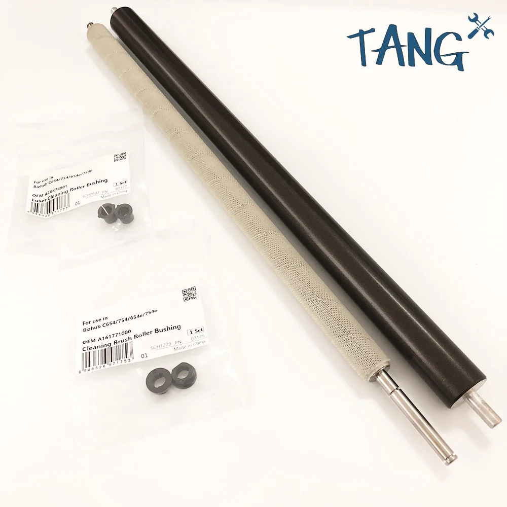 

A2XK740400 For KONICA MINOLTA Bizhub 654 754 654e 754e C654 C754 C654e C754e Fuser Cleaning Roller and Brush Roller
