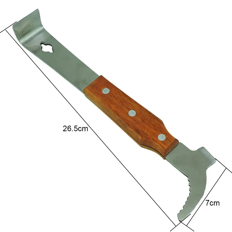 Пчелиный Скребок 1 шт. J Тип Многофункциональный режущий нож для меда пчеловодства взять мед необходимые инструменты пчелы и оборудование для пчеловодства