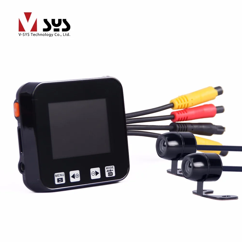  SYS C6 Dual Front & Rear Waterproof Camera Motorcycle DVR System Vehicle Riding Camera Recorder Das - 1000002137220