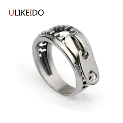 100% чистый 925 пробы Серебряные ювелирные изделия молнии кольца широкая версия Для мужчин перстень для Для женщин специальные