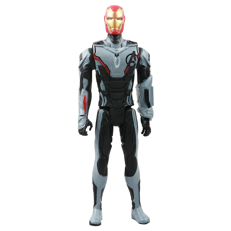 Экшн фигурки Marvel Мстители 4 30 см танос Халк Человек паук Железный человек Тор