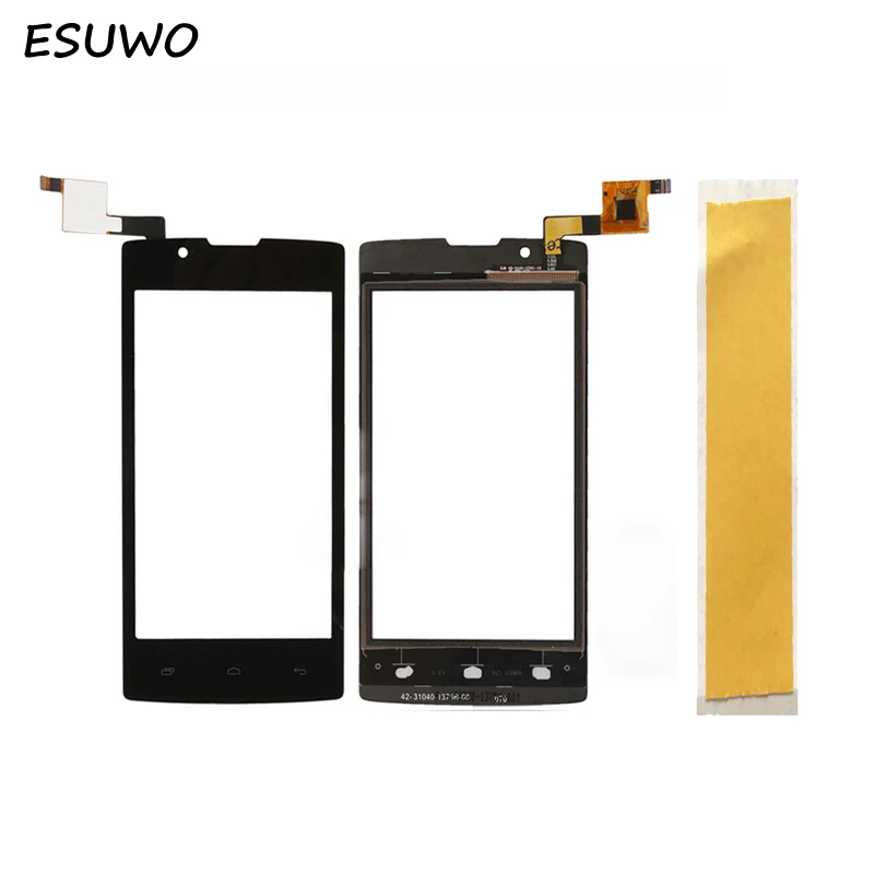 

ESUWO New Touch Digitizer Glass For Fly Fs454 FS401 FS402 FS403 FS451 FS452 FS501 FS405 FS504 FS505 Black White Color