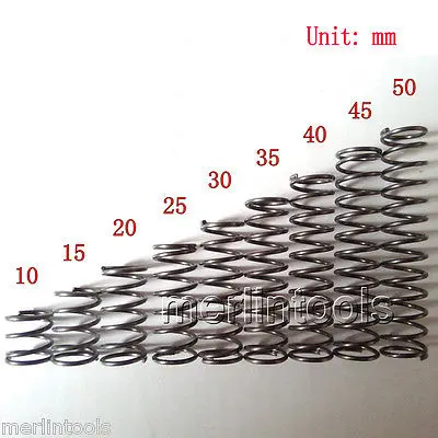 

168 pcs Wire dia 0.7-1.0mm 84 kinds of size Steel compression springs package