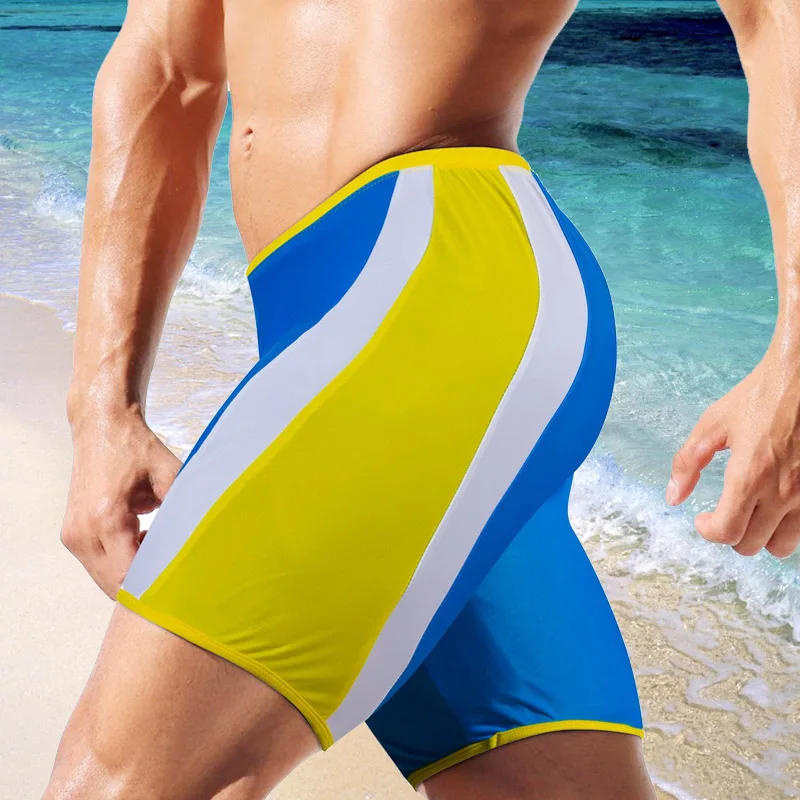 

Men's Swim Jammer Swimsuit Speed Training Swimming Suits Quick Dry Swimwear Swim Trunks Shorts Bathing Suit