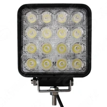 4,3 дюймов 48 Вт 12 В~ 30 в светодиодный рабочий свет светодиодный внедорожный свет для лодки для легких грузовиков и прицепов ATV светодиодный противотуманный фонарь Водонепроницаемый