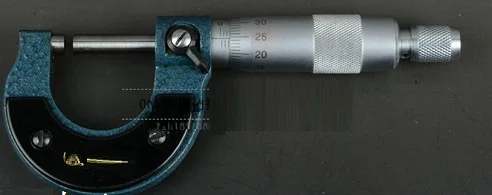 75-200 мм 0,01 прецизионный микрометрический винт Калибр винтовой резьбой наружный микрометр измерительный инструмент - Цвет: 30020011-06 75-100MM
