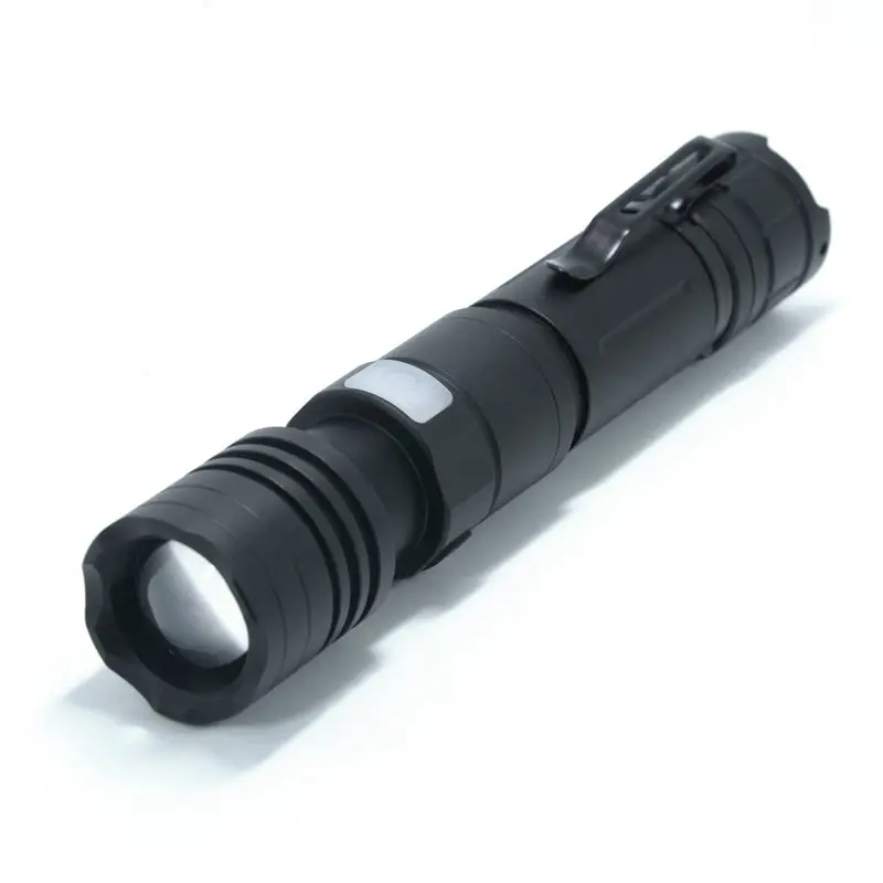 

USB charging flashlight USBL2 aluminum flashlight focusing waterproof long-range flashlight
