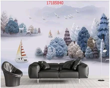 beibehang Custom size new Chinese embossed three-dimensional ink landscape 3D landscape painting wallpaper decoration painting free shipping lotus ink shrimp chinese ink ground painting wallpaper kitchen park mall decoration thicken floor mural