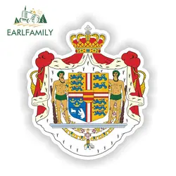 EARLFAMILY 13 см x 11,6 см герб стикер дэннеброг для автомобиля грузовик ящик для мотоцикла виниловая наклейка на машину стикер s