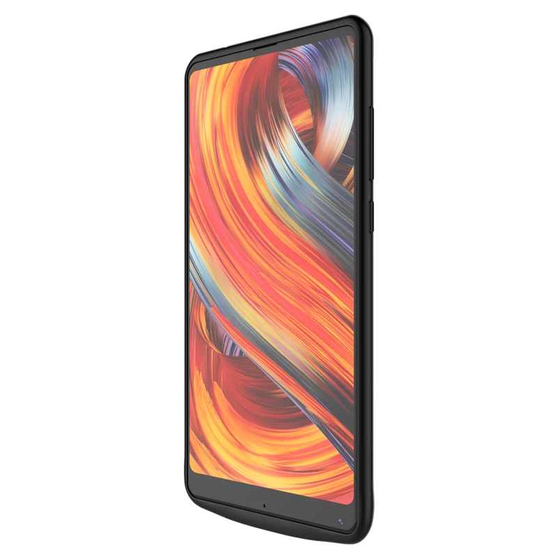 Батарея чехол для XIAOMI MIX2 внешний Мощность банк Зарядное устройство ТПУ Рамка телефона чехол для смешивания 2(только)/двойной время использования