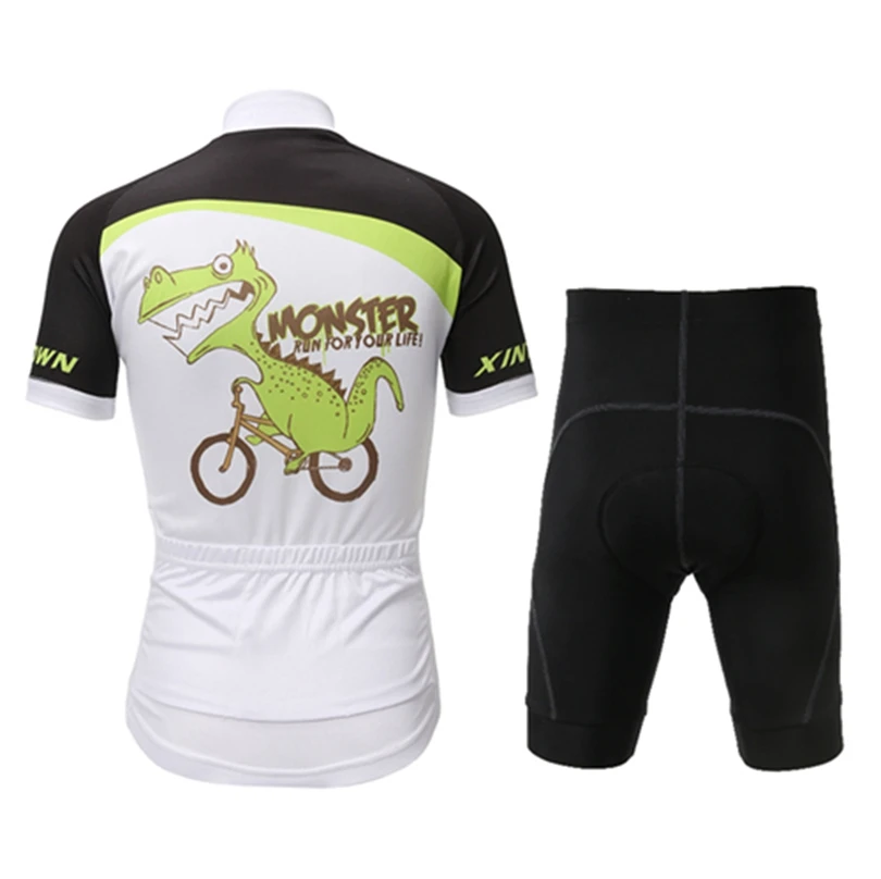 XINTOWN-Children-Cycling-Clothing-Boys-Girls-Bike-Jersey-Shorts-Sets-Team-Bicycle-ciclismo-Kids-mtb-Shirts