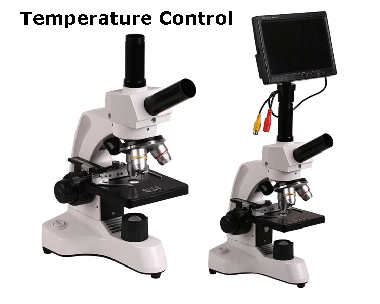 Professional Biological Microscope 400X with 3 Inches LCD Screen For Blood Detection Mites Aquaculture Instrument-30