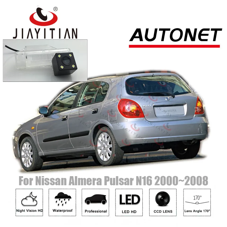 Jiayitian Rearview Camera For Nissan Almera N16 Pulsar N16 2000