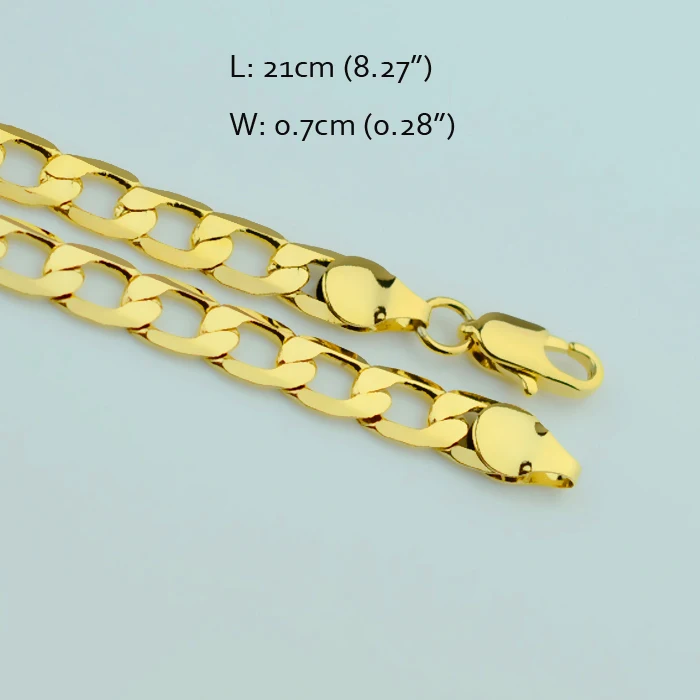 18k Gold Plated Filled Necklace Earrings Bracelet Set Jewelry Heart 18k Yellow Gold Plated Bracelet