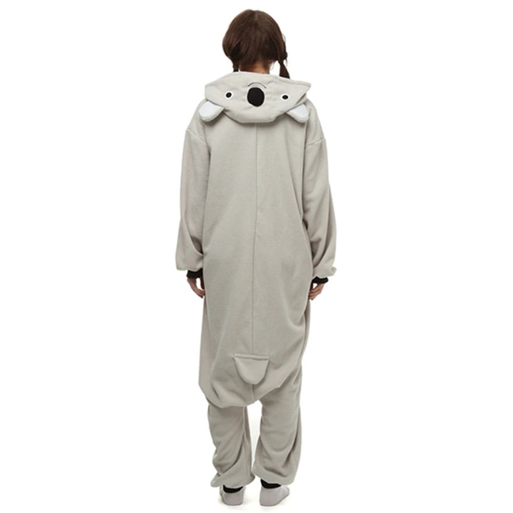 Новая Женская флисовая серая Пижама с коалой для взрослых сна|onesie onesie|onesie