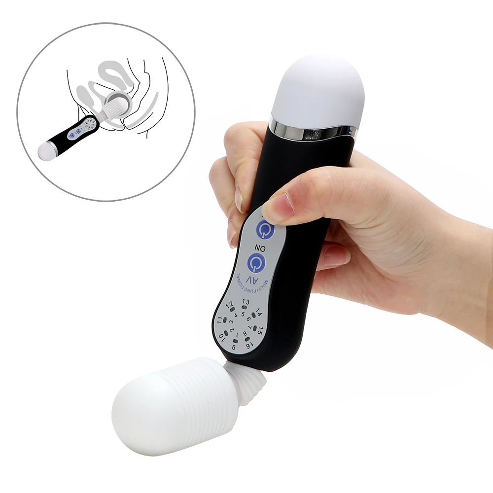 IKOKY Magic Vibrator AV Stick Wand 16 Speed Sex Toys for Woman Clitoris Stimulator G-Spot Massager Climax Adult Products 8 IKOKY Magic Vibrator AV Stick Wand 16 Speed Sex Toys for Woman Clitoris Stimulator G-Spot Massager Climax Adult Products 8