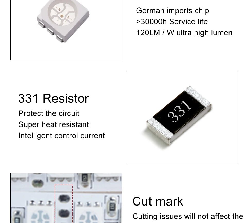 5050 RGB LED Strip Light 600 LEDs (5)