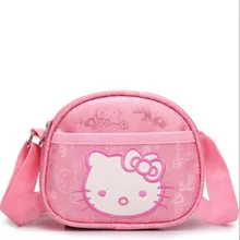 Розовые женские сумки hello kitty модные женские сумки через плечо Детские милые высококачественные сумки для монет на молнии Подарочная сумка для девочек