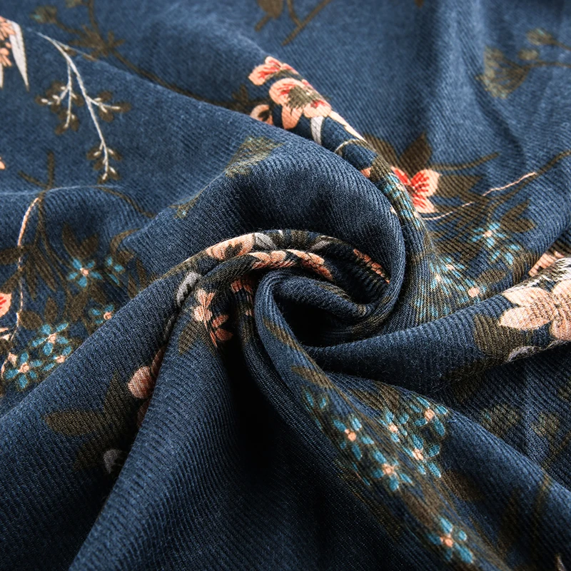 2018 Winter Scarf Cashmere Scarf Women Print Flower Scarf New Designer Wool and Silk Basic Shawls Women's Scarves Face Shield