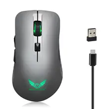 Горячая Распродажа ZERODATE X90 USB 2,4 ГГц Беспроводная мышь цветная дышащая подсветка 2400 dpi оптическая компьютерная мышь геймер для ПК ноутбука