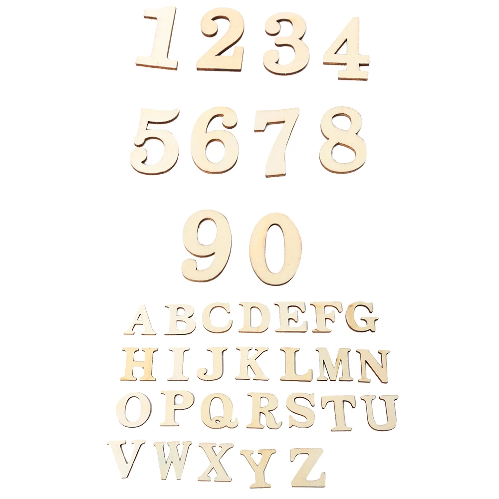 Английские буквы алфавита деревянный номер деревянная Бытовая декоративная искусство ремесла письмо цифровой дисплей