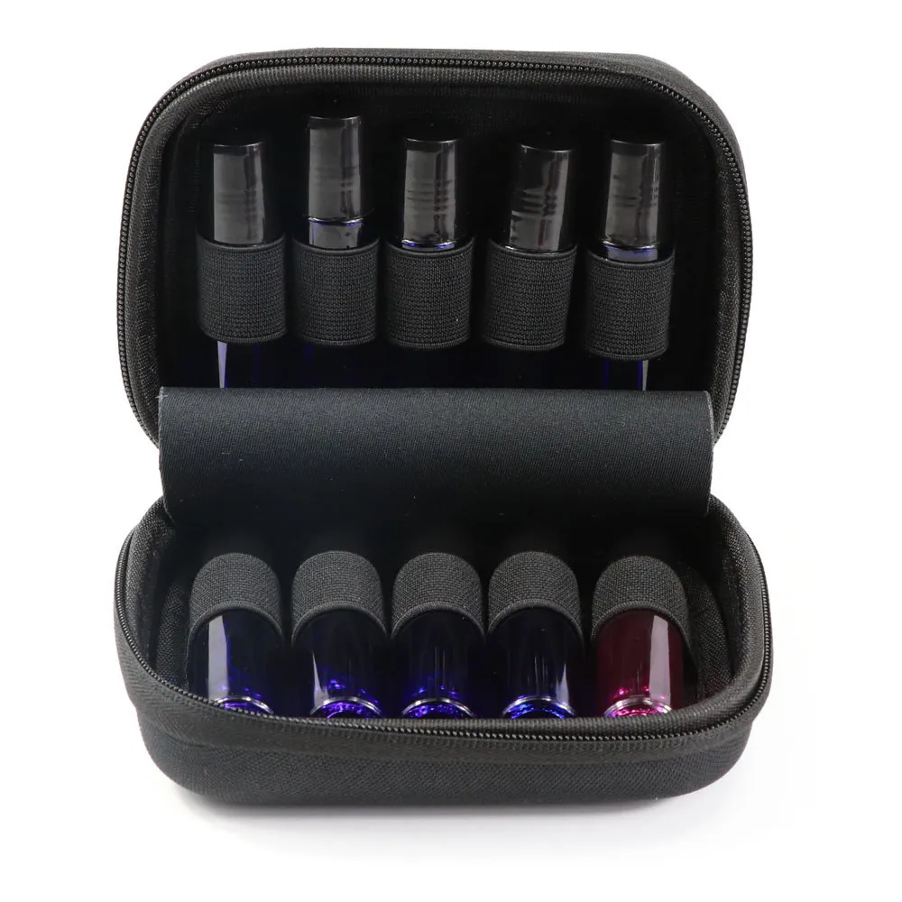 

case 10 Compartments Portable Essential Oil 10ML Rolling Bead Essential Oil Bottle Storage Bag Essential Oil Bottle Organizer
