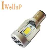 2016 New LED 20W 2 2000LM 2 Hi Lo Beam DC12V 6500K BA20D Plug Led Motorcycle