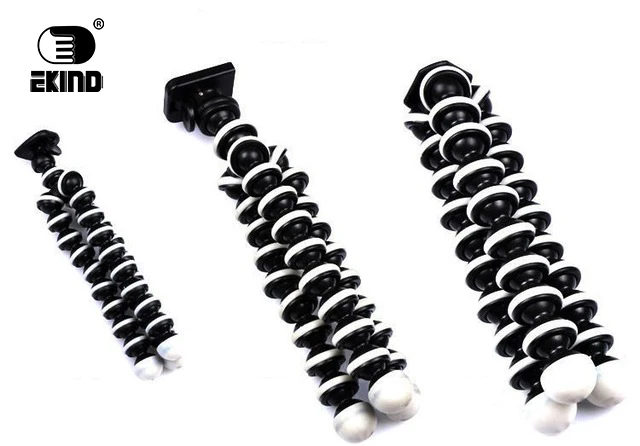 

EKIND Portable Octopus Small Medium Large Tripod Flexible Camera Stand Mini Gorillapod Monopod with Holder for Gopro and phone