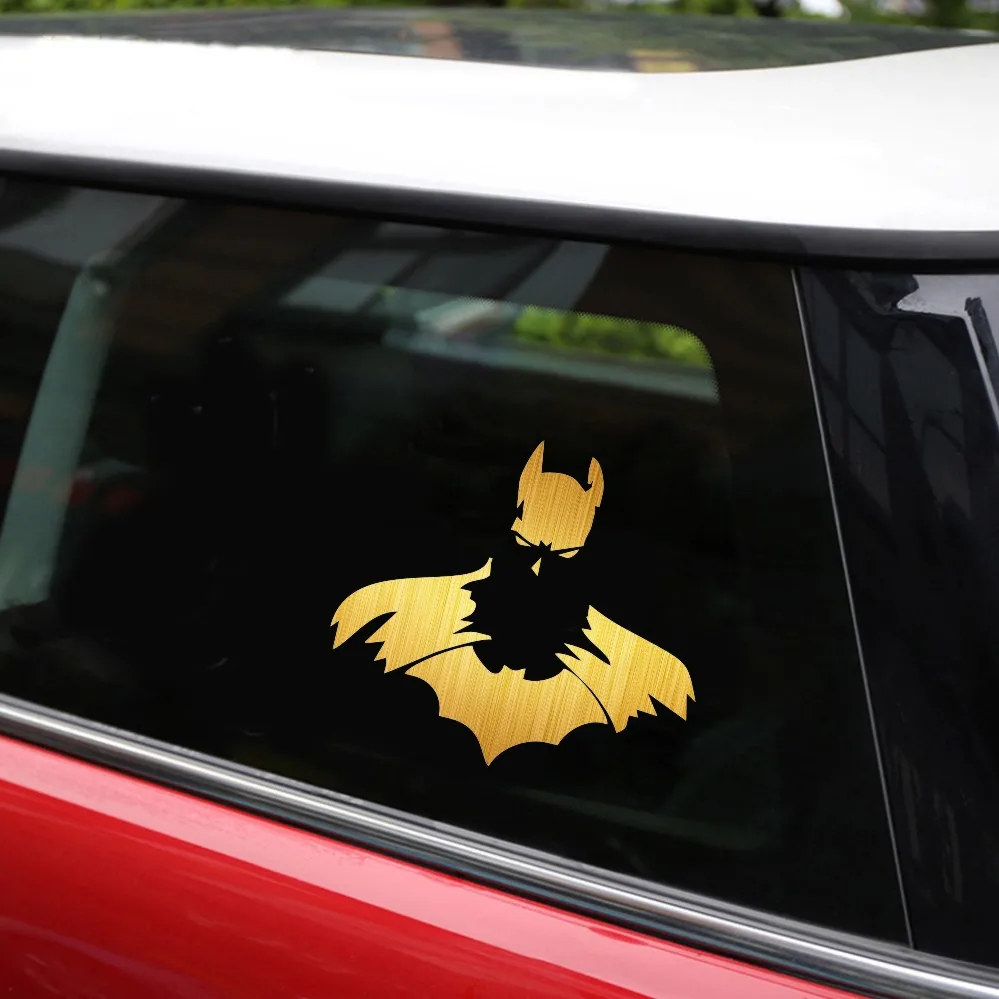 Стильная виниловая наклейка на окна автомобиля 12*11 см|batman car sticker|car stickervinyl decals