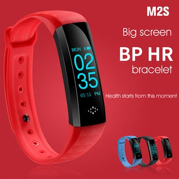 

COOLLOAD M2S Fitness Bracelet With Blood Pressure Monitoring Smart Watcher Support Bluetooth 4.0 For Android IOS Fitness Tracke