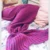 2016 New Design Solid Babies Mermaid Blanket Tail Adult Acrylic Blanket Sleeping Bag 3 Different Sizes