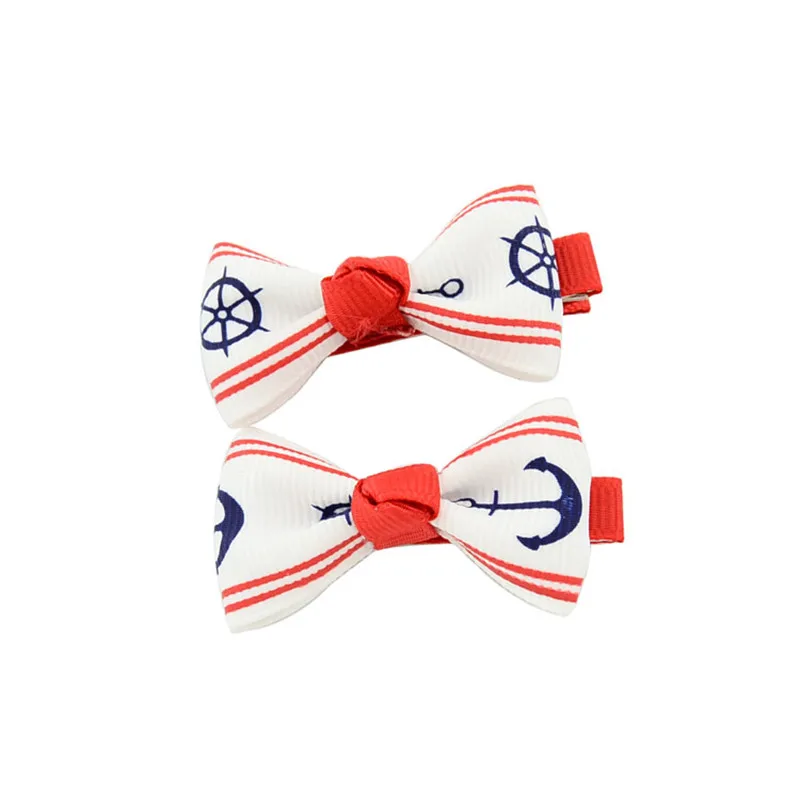 Baby Hairgrips Colorful Dots Ribbon Bow Hair Clip Floral Candy Hairpin Plaid Barrettes Bows Hair Accessories Headwear  (2)