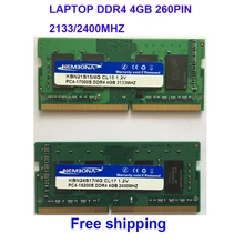 Kembona sodimm ОЗУ для ноутбука память ноутбук ddr4 4gb 4g 2133 МГц 2400 2666 МГц 260pin