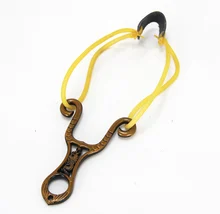 1pc Powerful Creative Metal Slingshot Shot Brace Catapult With Rubber Band For Outdoor Hunting Shooting Sports Entertainment