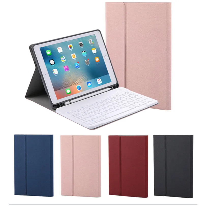 

Detachable wireless Bluetooth Keyboard with Stand protective Case Smart Cover For iPad PRO 10.5 inch new A30