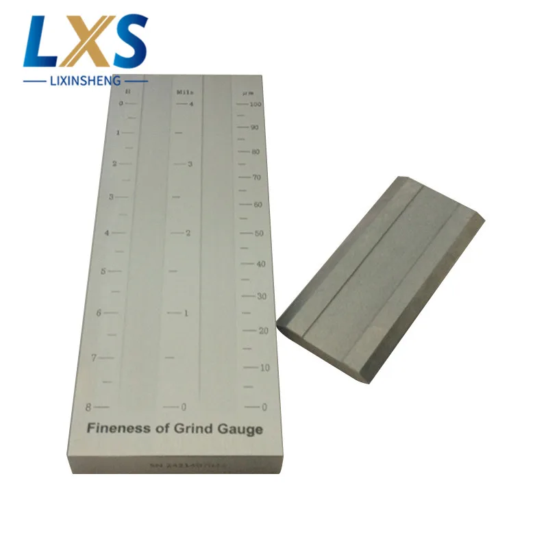 8-0 Hegman 0-100 µm MeterTo Single-Channel Fineness Grind Gauge Gage Grindometers 