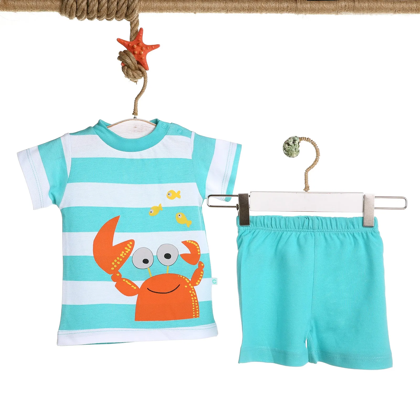 

ebebek Carmin Baby Boy Striped Tshirt Short