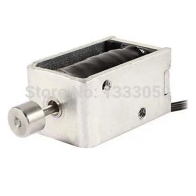 

Spring Load Push Pull 5mm 30g 1mm 200g Electromagnet Solenoid DC 20V 3.2W