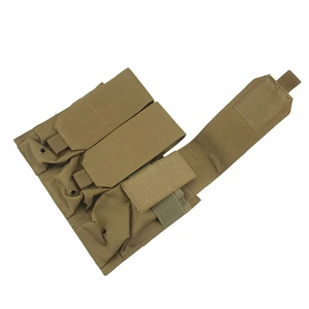 

Tactical PALS MOLLE AR M4 5.56/.223 Triple Magazine Pouch Mag Holder For Pistol Handgun