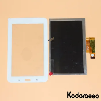 

Tested New For Samsung Galaxy Tab 3 Lite 7.0 SM-T110 T110 Touch Screen Digitizer Glass+LCD Display Replacement Prats White