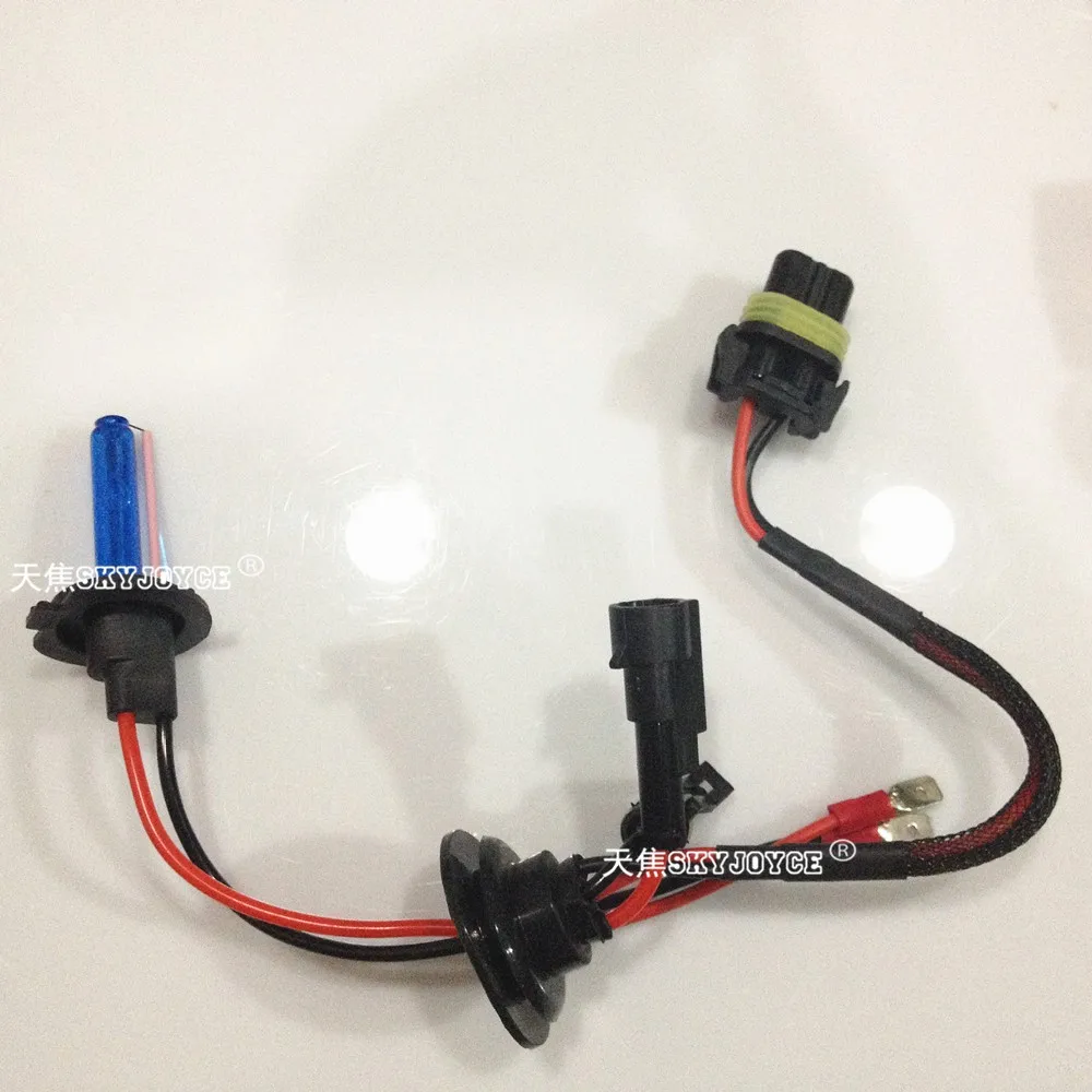 35W hid kit 30000K xenon hid H7 led xenon h1 h3  h11 9005 9006 purple pink green blue yellow film 30000K deep blue hid kit h4-1 (3)
