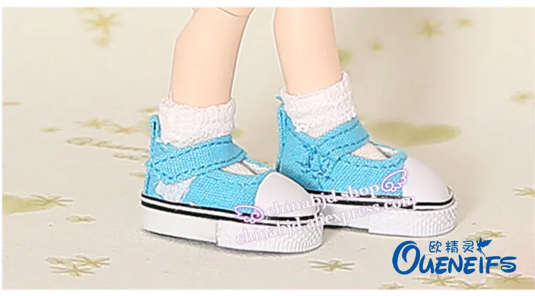 Обувь для куклы BJD 1 пара 4,8 см парусиновая модная мини-игрушка кружевная парусиновая обувь кукла 1/6 для yosdlinachuo SM Napi кукла аксессуары