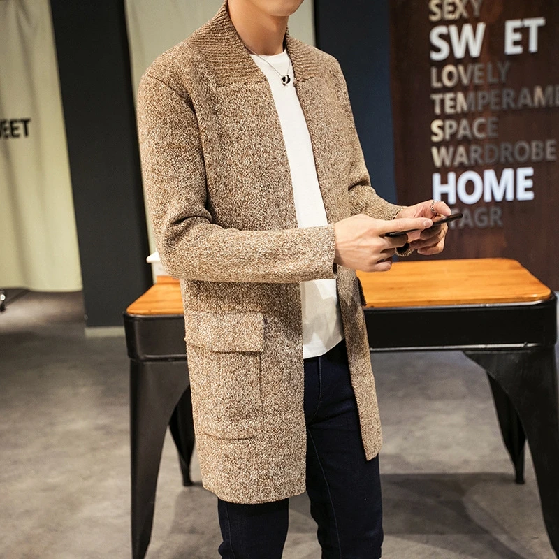 Mens sweaters 2018 sweater male winter long cardigans christmas jumper for men winter warm sweaters for men KK2714 Mens sweaters 2018 sweater male winter long cardigans christmas jumper for men winter warm sweaters for men KK2714
