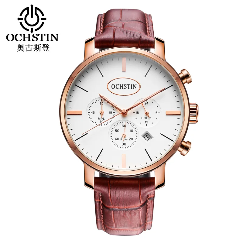 ?Men Classic Watches Luxury Top Brand OCHSTIN Fashion Men Big Dial Leather Quartz Watch Male Clock Wristwatch Relogio Masculino ?Men Classic Watches Luxury Top Brand OCHSTIN Fashion Men Big Dial Leather Quartz Watch Male Clock Wristwatch Relogio Masculino