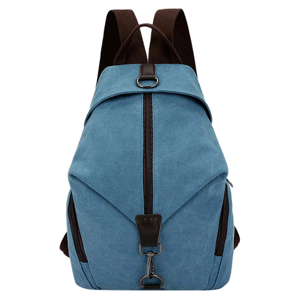 OCARDIAN женская сумка через плечо, винтажная женская уличная однотонная парусиновая сумка-мессенджер, Dropship 19M25 - Цвет: Light Blue