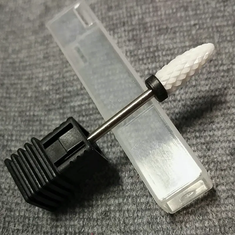 1 шт. высококачественные керамические сверла для ногтей, фреза для маникюра, электрическая дрель для маникюра, инструменты для ногтей - Color: Black XC