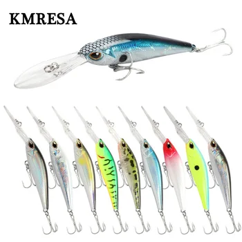 

1Pcs Mini new minnow fishing lure 6cm 6g artificial bait hard 3D eyes floating crank Wobblers japan fish Pesca
