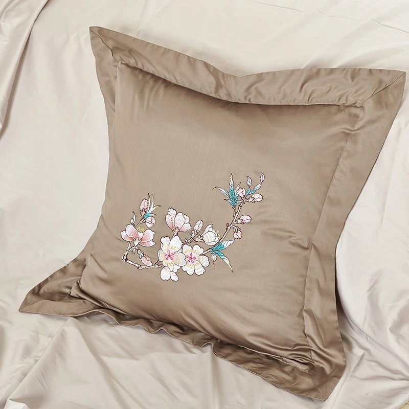 100% Египетский хлопок шелковистый Роскошный Королевский Комплект постельного